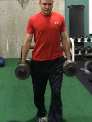 grip strength - farmers carries