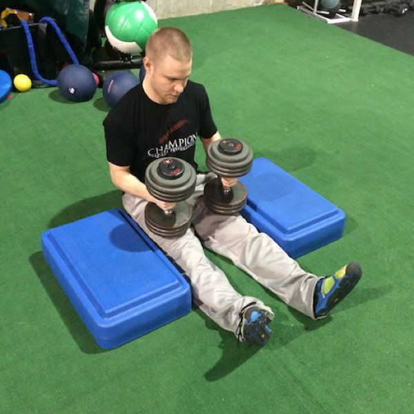 The Dead Stop Dumbbell Floor Press Champion Physical Therapy and Performance