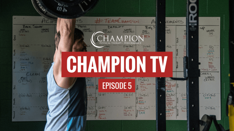Champion TV Episode 5: Sports Performance