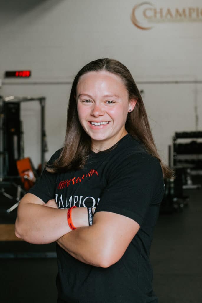 headshot of Kelsey Scannevin smiling