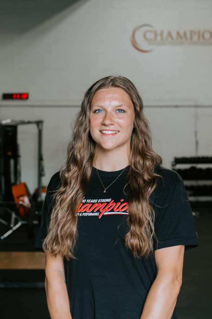 Headshot of Kylie Gorgenyi smiling